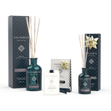 Diffuseur de 250ml DE VOTRE CHOIX + Cartes Parfumées pour les Armoires - Le Lin au Printemps (lot de 3) + Diffuseur de 100ml Bois de Noyer et Bruyère