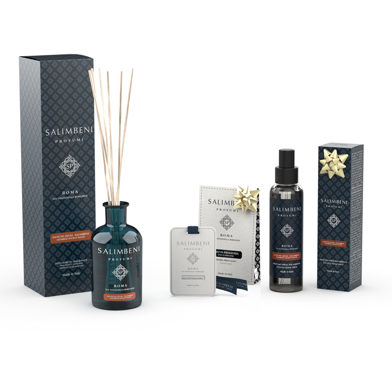 Bois Anciens de 250 ml + Cartes Parfumées pour les Armoires (lot de 3) en ESSAI GRATUIT + Vaporisateur d'Intérieur Bois Anciens en ESSAI GRATUIT