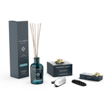 Diffuseur à Bâtonnets 100 ml (FRAGRANCE DE VOTRE CHOIX) +  Diffuseur Voiture Chromé Bois Anciens Salimbeni en ESSAI GRATUIT + 1 Recharge Voiture (même fragrance que le diffuseur) en ESSAI GRATUIT