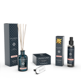 Diffuseur à Bâtonnets 100ml + Diffuseur pour Voiture (même fragrance) + Vaporisateur d'Intérieur 150ml en Essai Gratuit (même fragrance)
