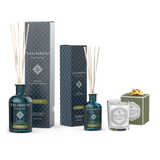 Diffuseur à Bâtonnets 250 ml (fragrance de votre choix) + Diffuseur à Bâtonnets 100ml (dans la même fragrance)+ Bougie Parfumée 190gr en ESSAI GRATUIT (dans la même fragrance)