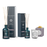 Diffuseur à Bâtonnets 250 ml (fragrance de votre choix) + Diffuseur à Bâtonnets 100ml (dans la même fragrance)+ Bougie Parfumée 190gr en ESSAI GRATUIT (dans la même fragrance)