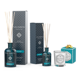 Diffuseur à Bâtonnets 250 ml (fragrance de votre choix) + Diffuseur à Bâtonnets 100ml (dans la même fragrance)+ Bougie Parfumée 190gr en ESSAI GRATUIT (dans la même fragrance)