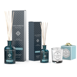Diffuseur à Bâtonnets 250 ml (fragrance de votre choix) + Diffuseur à Bâtonnets 100ml (dans la même fragrance)+ Bougie Parfumée 190gr en ESSAI GRATUIT (dans la même fragrance)