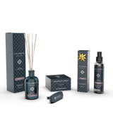 Diffuseur à Bâtonnets 100ml + Diffuseur pour Voiture (même fragrance) + Vaporisateur d'Intérieur 150ml en Essai Gratuit (même fragrance)