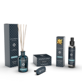 Diffuseur à Bâtonnets 100ml + Diffuseur pour Voiture (même fragrance) + Vaporisateur d'Intérieur 150ml en Essai Gratuit (même fragrance)
