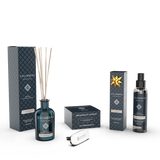 Diffuseur à Bâtonnets 100ml + Diffuseur pour Voiture (même fragrance) + Vaporisateur d'Intérieur 150ml en Essai Gratuit (même fragrance)