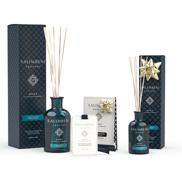 Fleurs en Riviera 250ml + Cartes Parfumées pour les Armoires (lot de 3) en ESSAI GRATUIT + Fleurs en Riviera 100ml en ESSAI GRATUIT