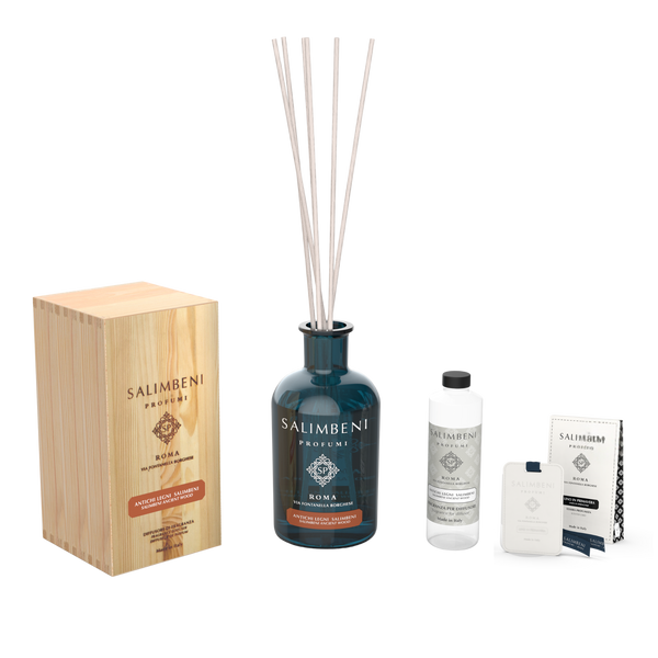 Diffuseur à Bâtonnets 1000 ml DE VOTRE CHOIX + Recharge de 250ml du même parfum que le Diffuseur + Cartes Parfumées pour les Armoires (lot de 3)