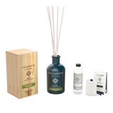 Diffuseur à Bâtonnets 1000 ml DE VOTRE CHOIX + Recharge de 250ml du même parfum que le Diffuseur + Cartes Parfumées pour les Armoires (lot de 3)