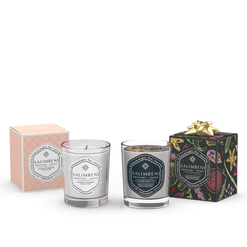 Bougie Parfumée 190 gr (FRAGRANCE DE VOTRE CHOIX) + Bougie Parfumée 190 gr Épices Byzantines en ESSAI GRATUIT