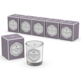 6 Bougies Parfumées 190gr (FRAGRANCE DE VOTRE CHOIX)