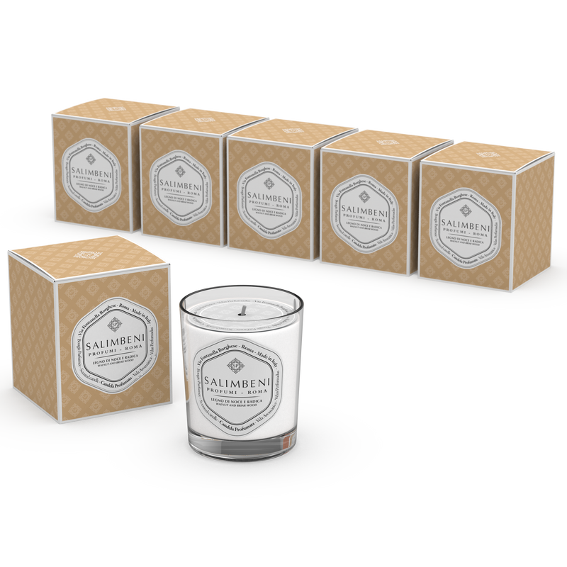 6 Bougies Parfumées 190gr (FRAGRANCE DE VOTRE CHOIX)