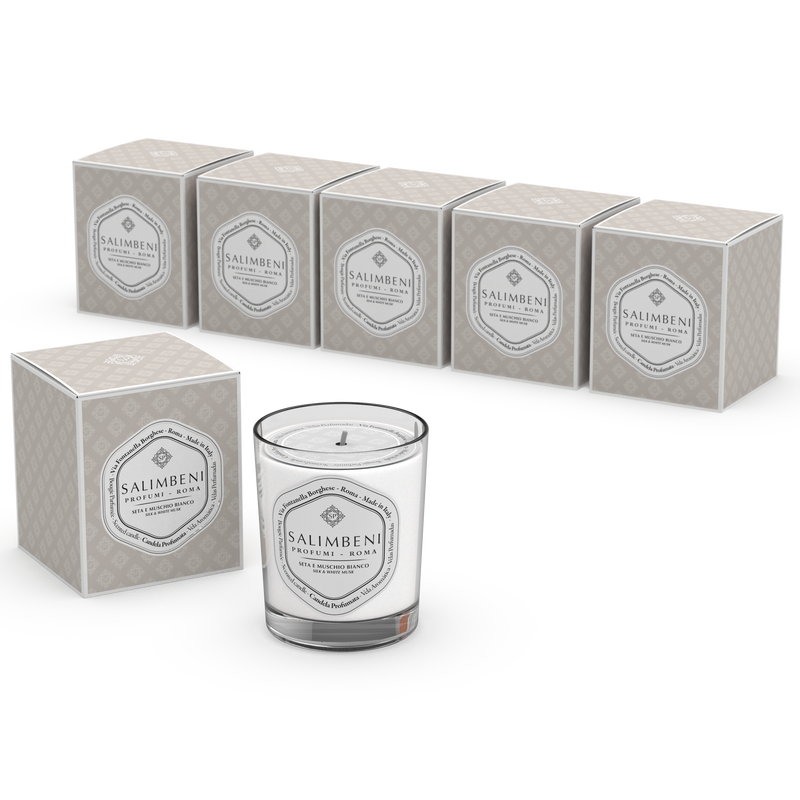 6 Bougies Parfumées 190gr (FRAGRANCE DE VOTRE CHOIX)