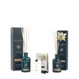 Diffuseur de 250ml DE VOTRE CHOIX + Cartes Parfumées pour les Armoires - Le Lin au Printemps (lot de 3) + Diffuseur de 100ml Bois de Noyer et Bruyère