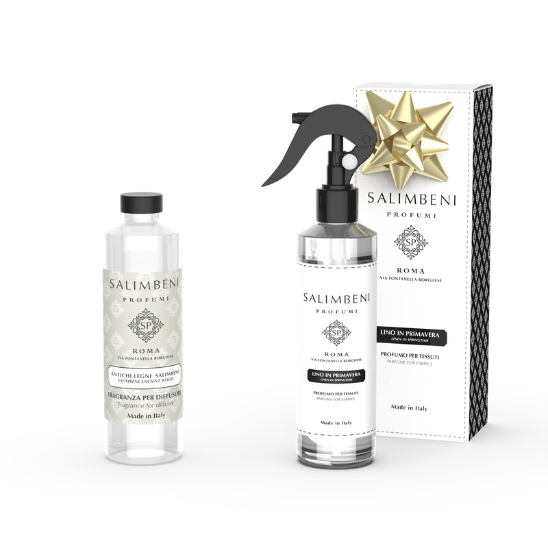 Recharge de 250 ml DE VOTRE CHOIX + Parfum Textile en Spray Le Lin au Printemps en ESSAI GRATUIT