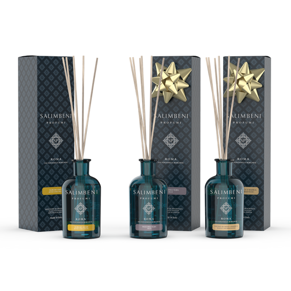 3 Parfums d'Intérieur 100 ml (Agrumes Amers + Figuier de l'Elbe en ESSAI GRATUIT + Bois de Noyer et Bruyère en ESSAI GRATUIT)