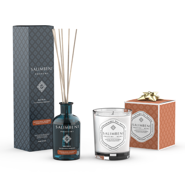 Bois Anciens Salimbeni 100 ml + Bougie Parfumée Bois Anciens Salimbeni en ESSAI GRATUIT