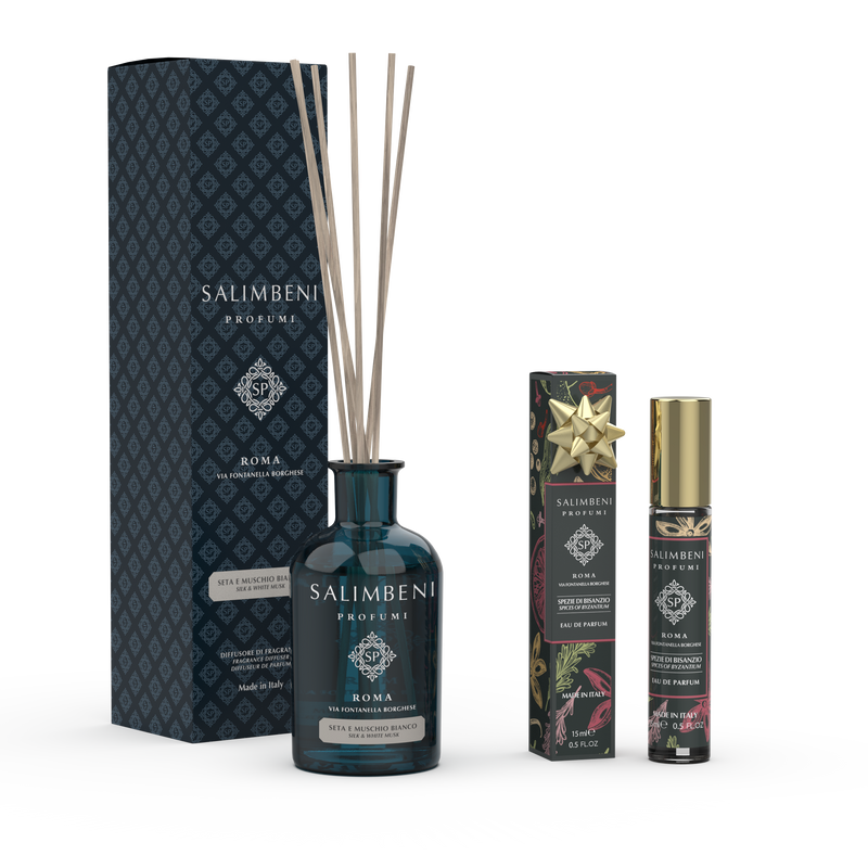 Soie et Musc Blanc 100 ml + Eau de Parfum 15 ml DE VOTRE CHOIX en ESSAI GRATUIT