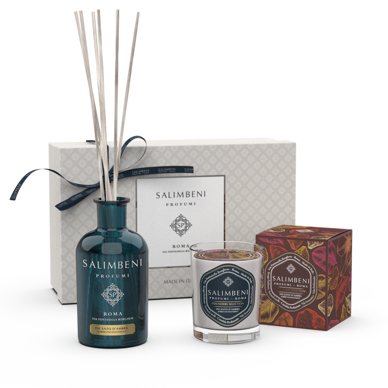 Coffret Cadeau DE VOTRE CHOIX (Diffuseur Founders Selection 250 ml + Bougie Parfumée Founders Selection 190gr)