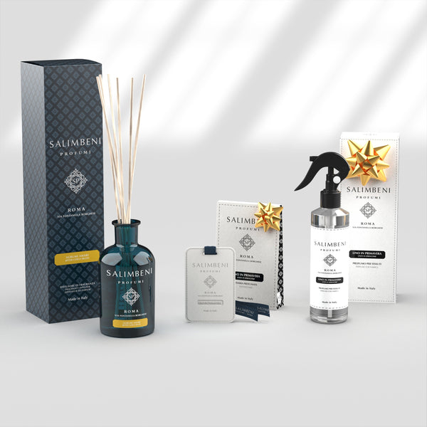 Agrumes Amers 250 ml + Parfum Textile en Spray - Le Lin au Printemps en ESSAI GRATUIT + Cartes Parfumées pour les armoires - Le Lin au Printemps en ESSAI GRATUIT