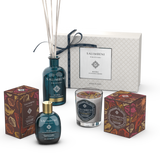 Coffret Cadeau Premium DE VOTRE CHOIX (Eau de Parfum 100 ml + Bougie Parfumée + Diffuseur à Bâtonnets  250 ml)
