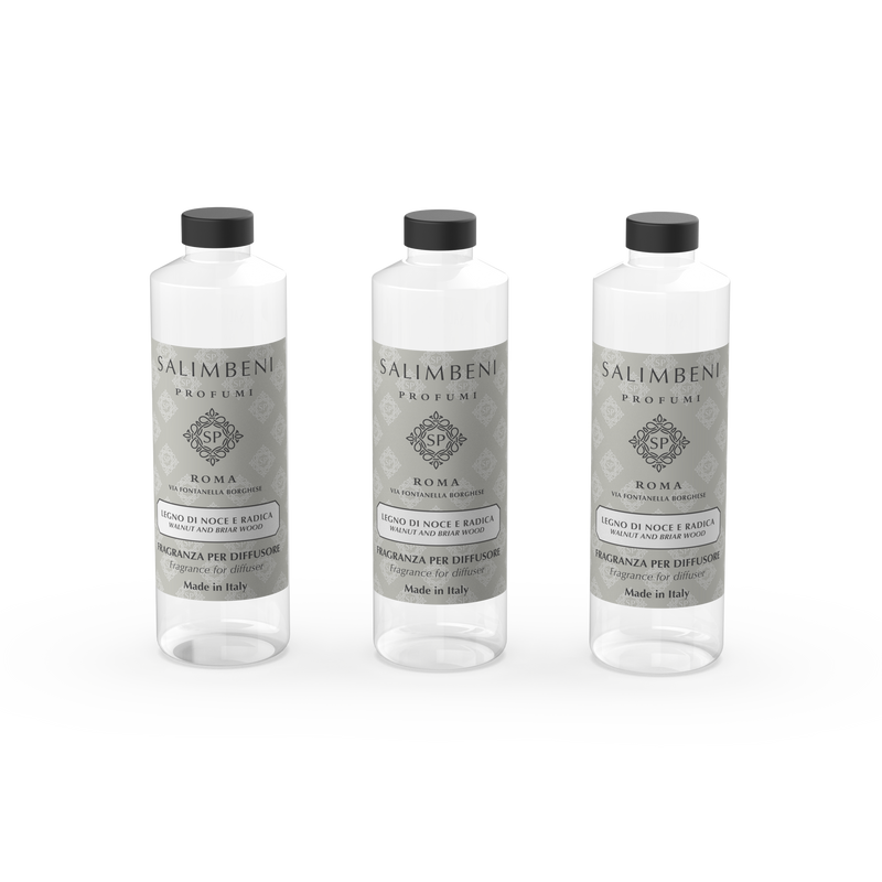 3 Recharges Bois de Noyer et Bruyère 250 ml
